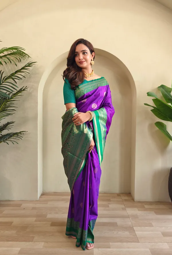 Purple_Art_Silk_Saree_For_Women
