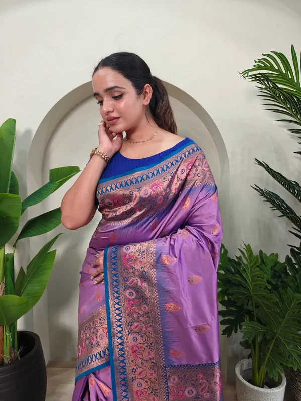Purple_Art_Silk_Saree_For_Women