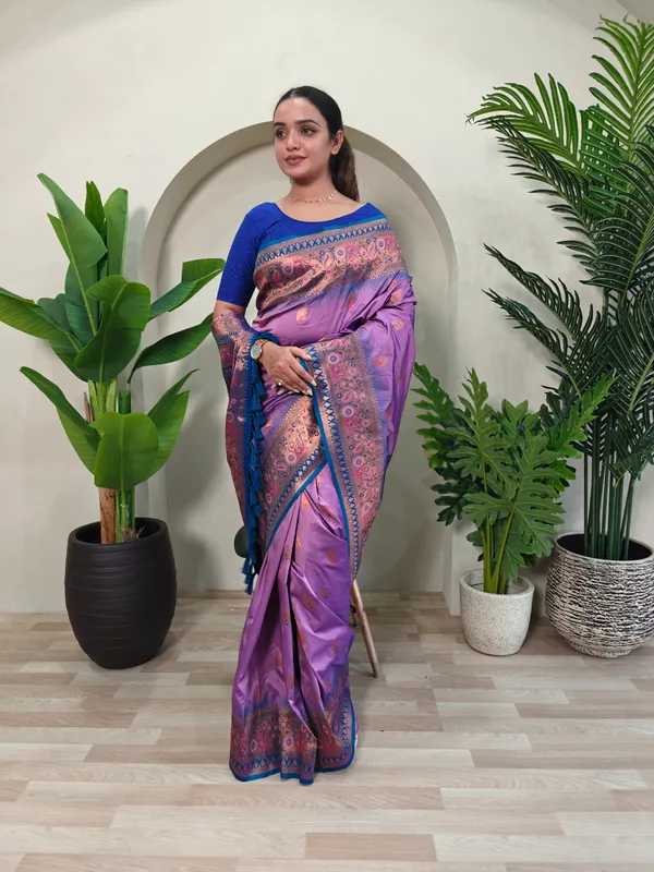Purple_Art_Silk_Saree_For_Women