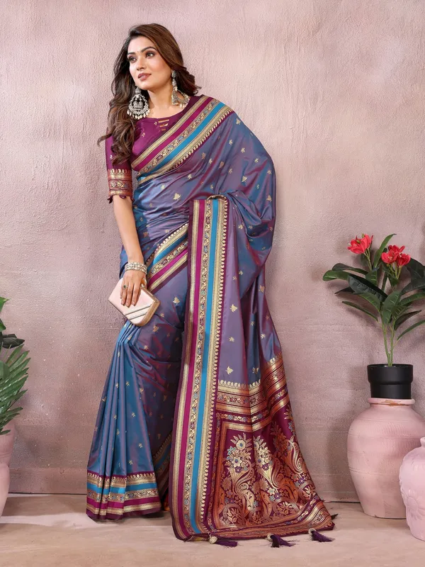 Multicolor_Art_Silk_Saree_For_Women