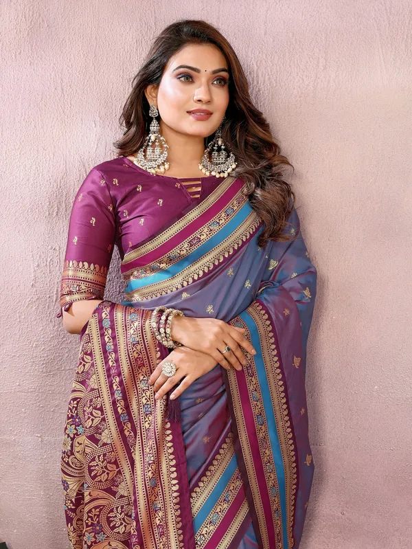 Multicolor_Art_Silk_Saree_For_Women