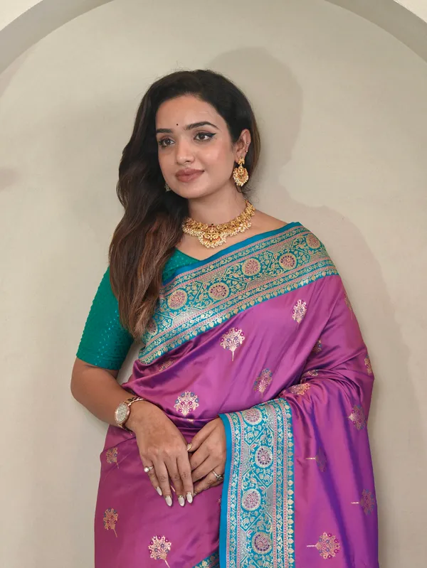 Purple_Art_Silk_Saree_For_Women