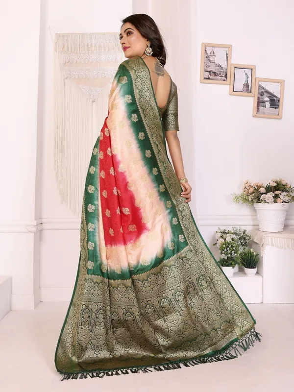 Multicolor_Satin_Saree_For_Women