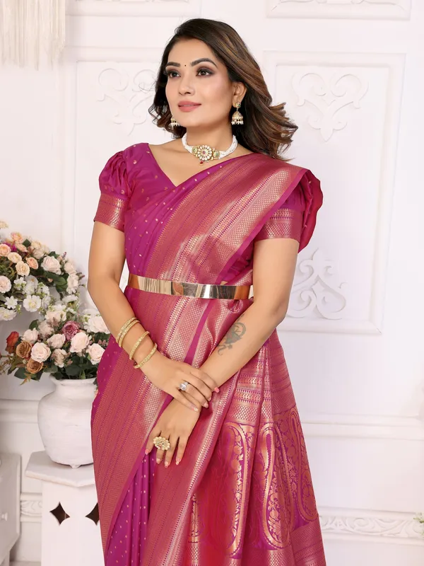 Pink_Art_Silk_Saree_For_Women