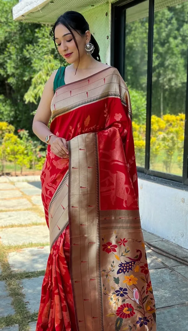 Red_Art_Silk_Saree_For_Women