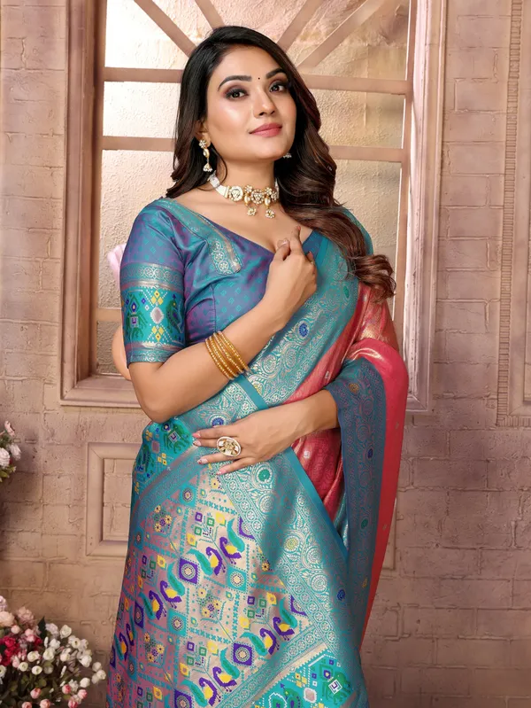 Multicolor_Tissue_Saree_For_Women