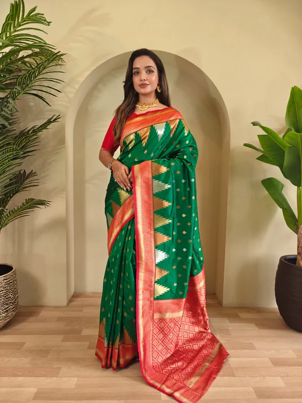 Green_Art_Silk_Saree_For_Women