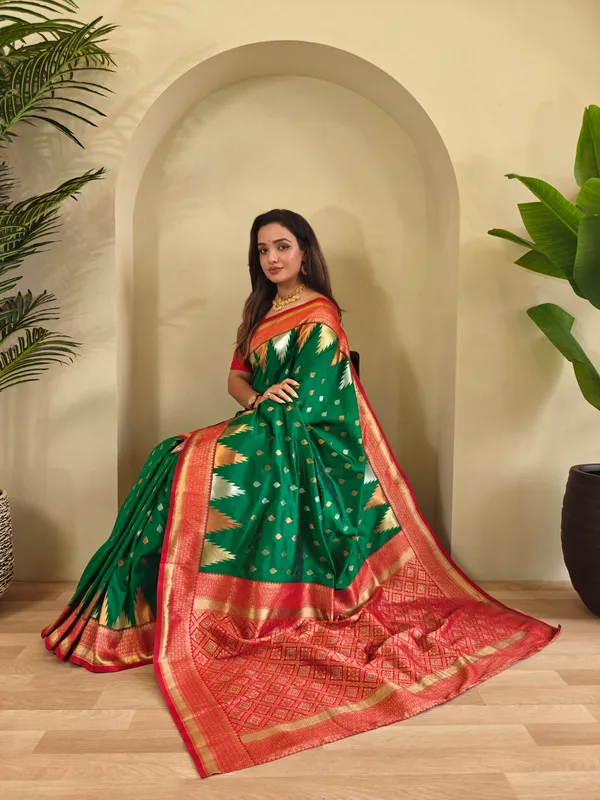 Green_Art_Silk_Saree_For_Women