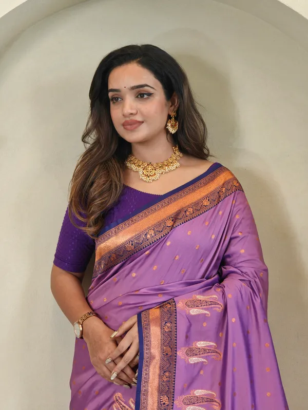 Purple_Art_Silk_Saree_For_Women