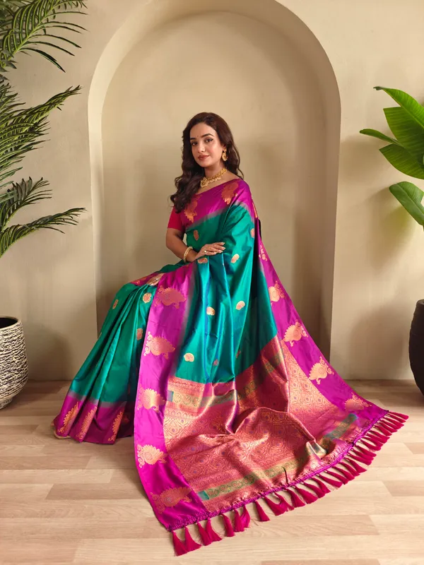 Multicolor_Art_Silk_Saree_For_Women