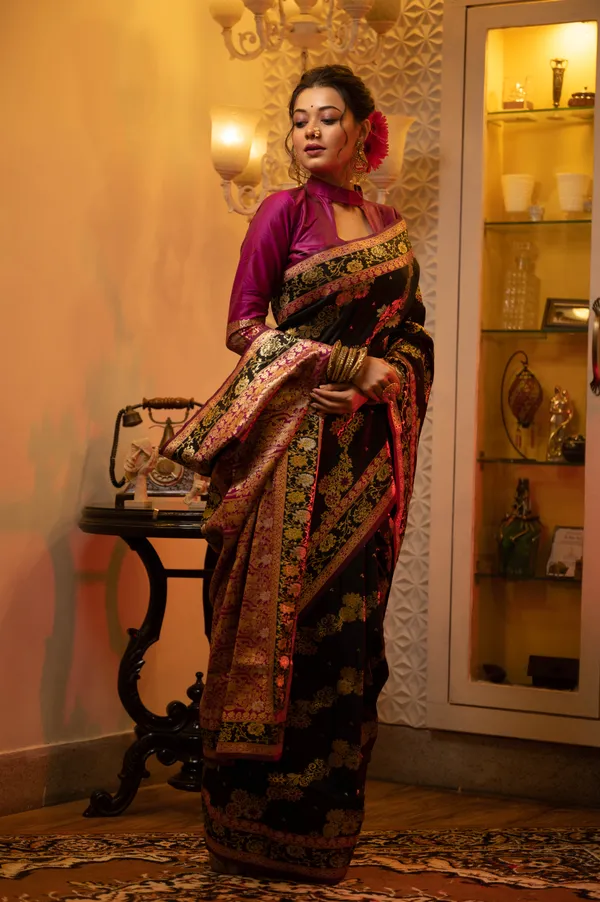 Black_Art_Silk_Saree_For_Women