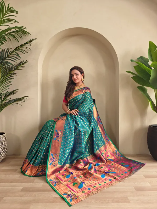 Green_Art_Silk_Saree_For_Women