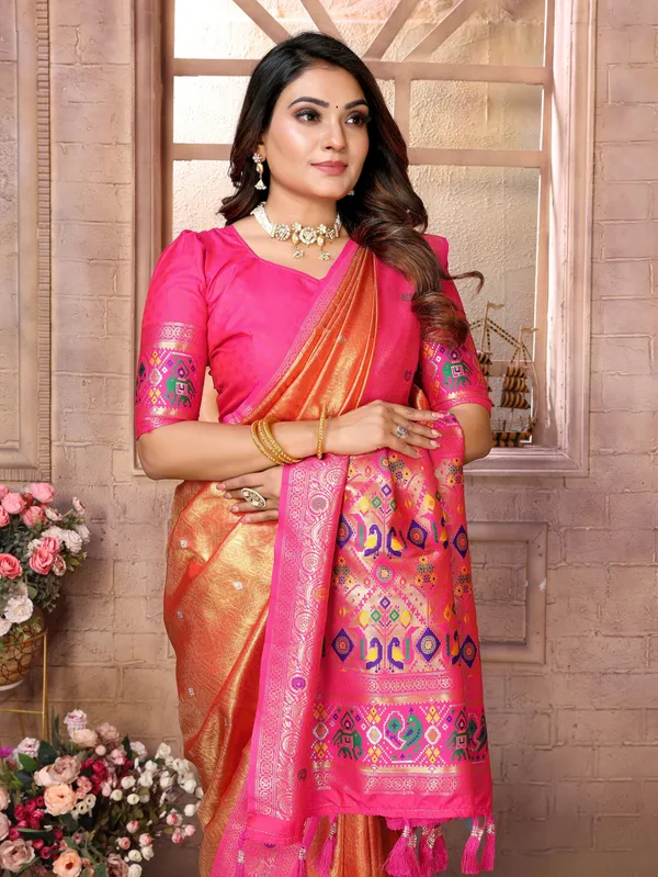 Multicolor_Tissue_Saree_For_Women