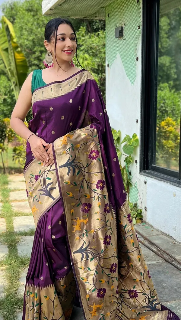 Purple_Art_Silk_Saree_For_Women