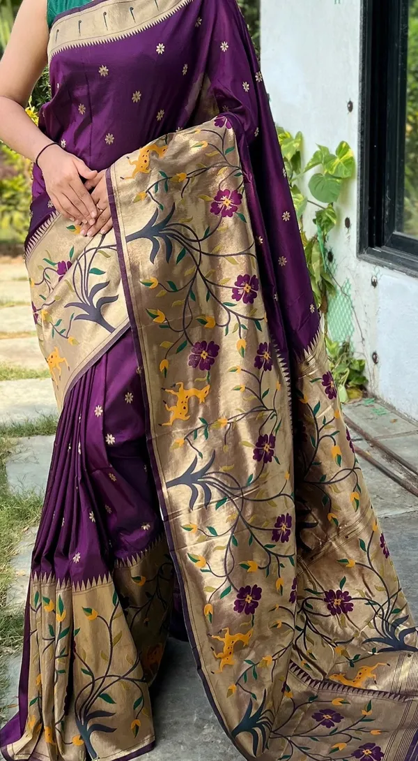 Purple_Art_Silk_Saree_For_Women