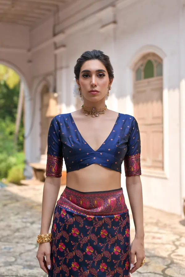 Navy_Blue_Art_Silk_Saree_For_Women