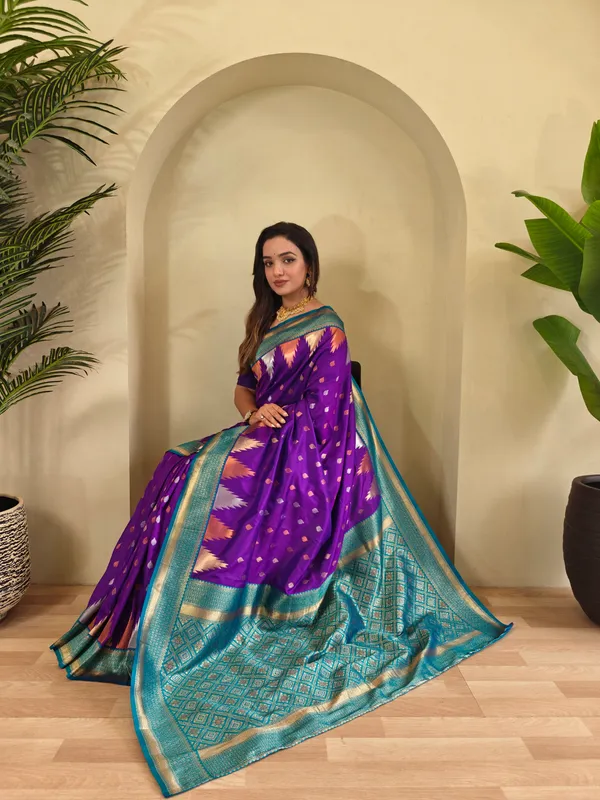 Purple_Art_Silk_Saree_For_Women