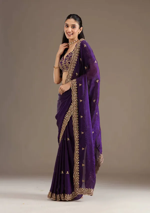 Purple_Pure_Chiffon_Saree_For_Women