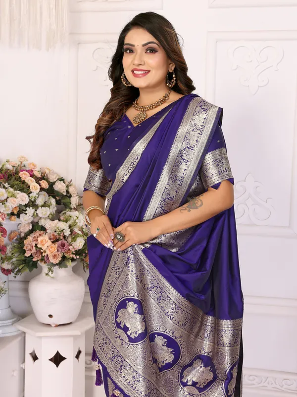 Purple_Art_Silk_Saree_For_Women