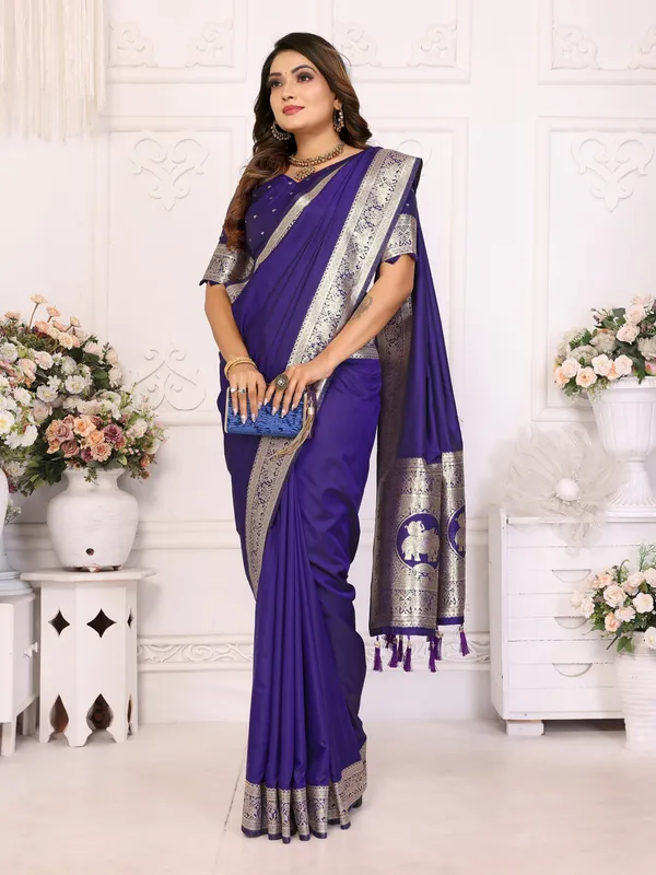 Purple_Art_Silk_Saree_For_Women