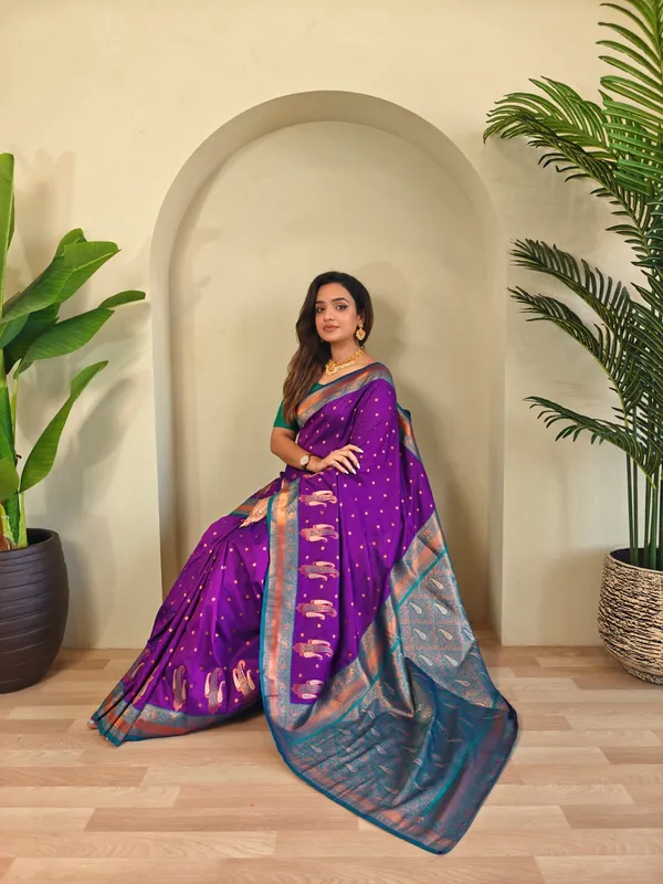 Purple_Art_Silk_Saree_For_Women