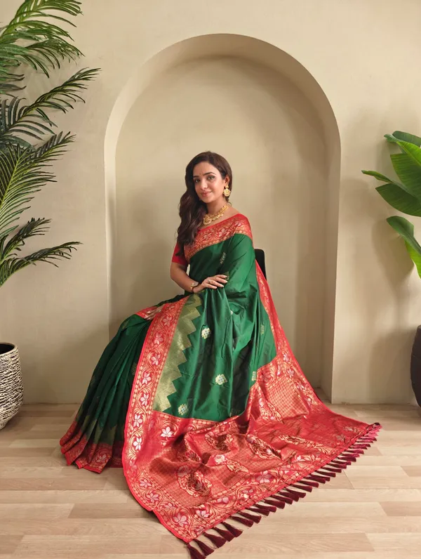 Green_Art_Silk_Saree_For_Women