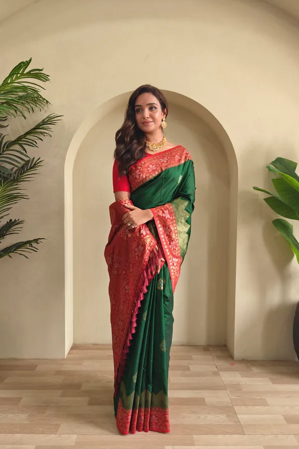 Green_Art_Silk_Saree_For_Women