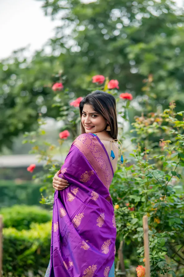 Purple_Art_Silk_Saree_For_Women