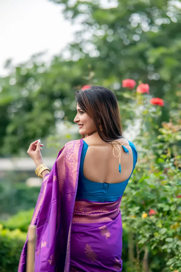 Purple_Art_Silk_Saree_For_Women