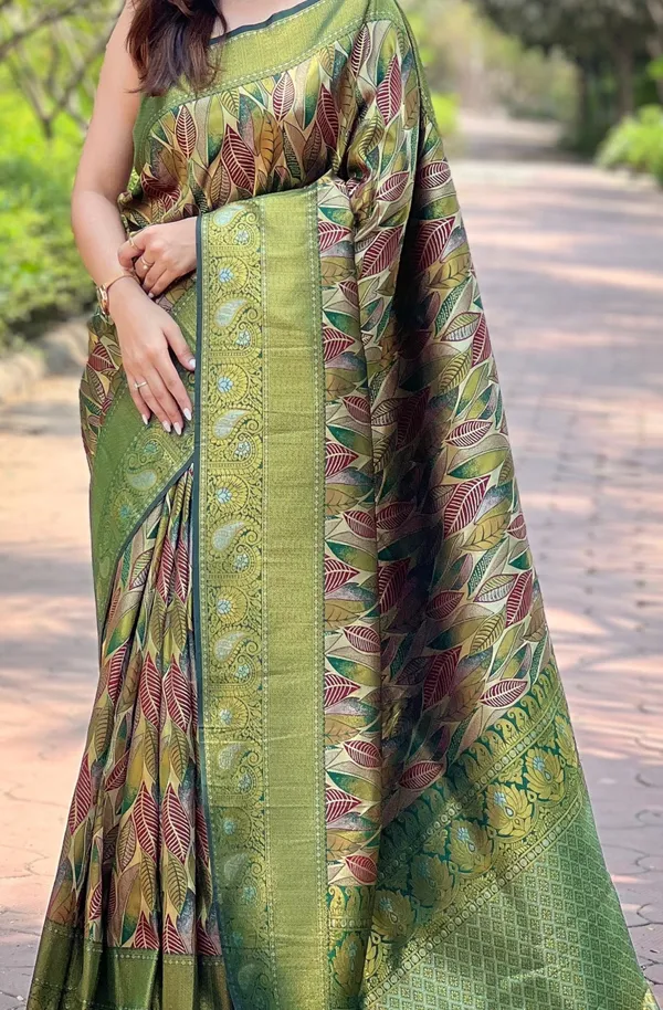 Green_Art_Silk_Saree_For_Women