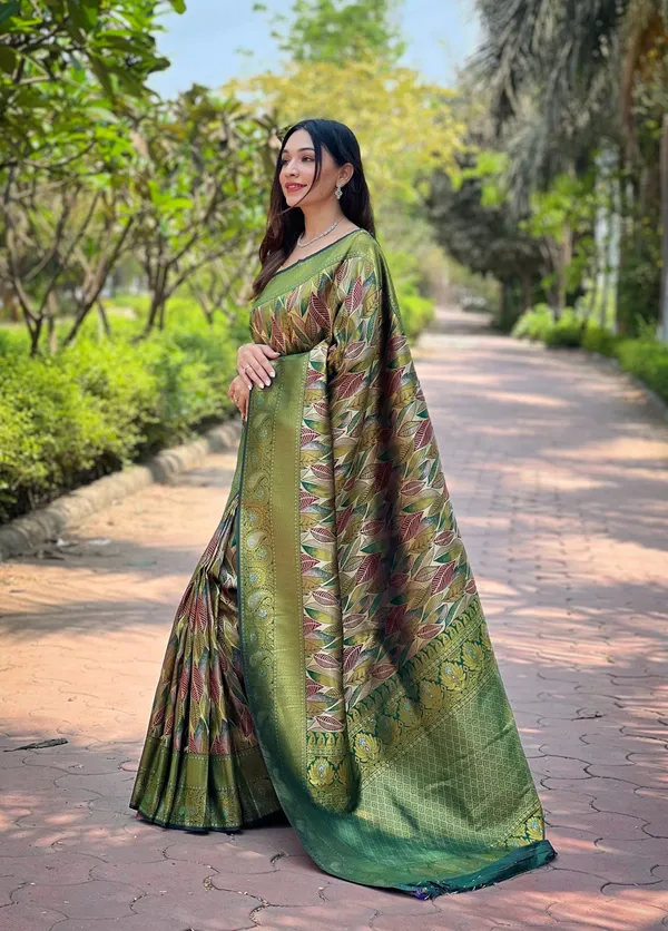 Green_Art_Silk_Saree_For_Women