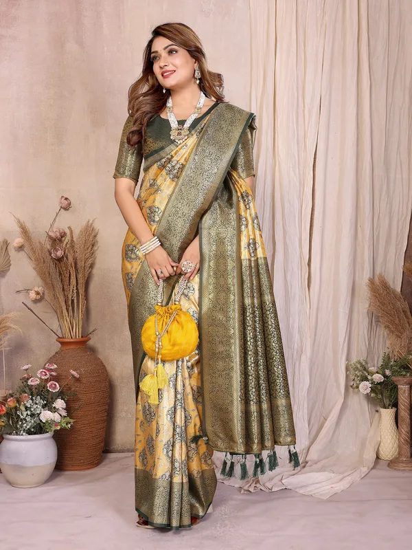 Pink_Tissue_Saree_For_Women