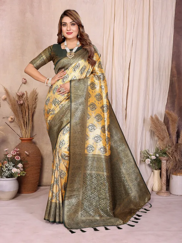 Pink_Tissue_Saree_For_Women