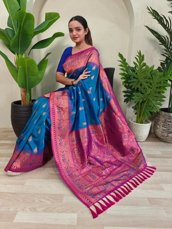 Green_Art_Silk_Saree_For_Women