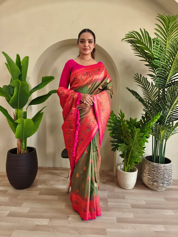 Green_Art_Silk_Saree_For_Women