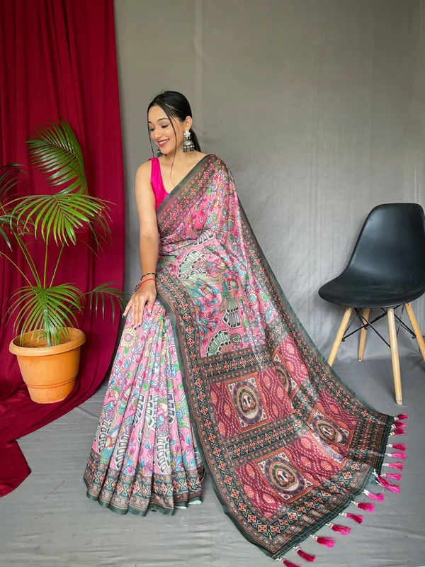 Blue_Art_Silk_Saree_For_Women