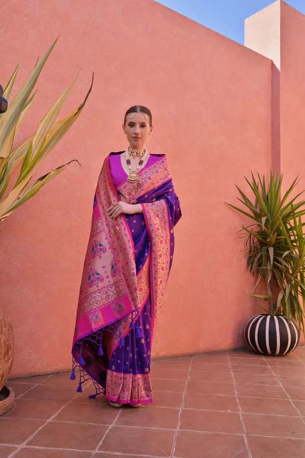 Purple_Art_Silk_Saree_For_Women