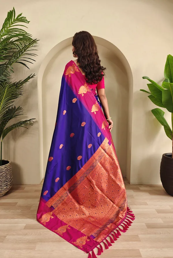Blue_Art_Silk_Saree_For_Women