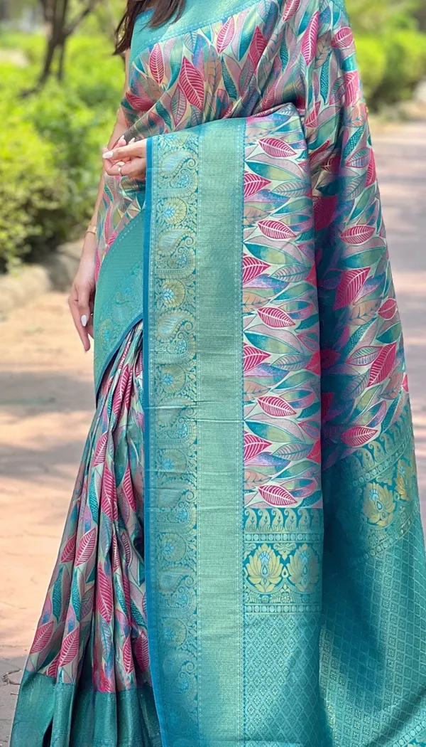 Blue_Art_Silk_Saree_For_Women