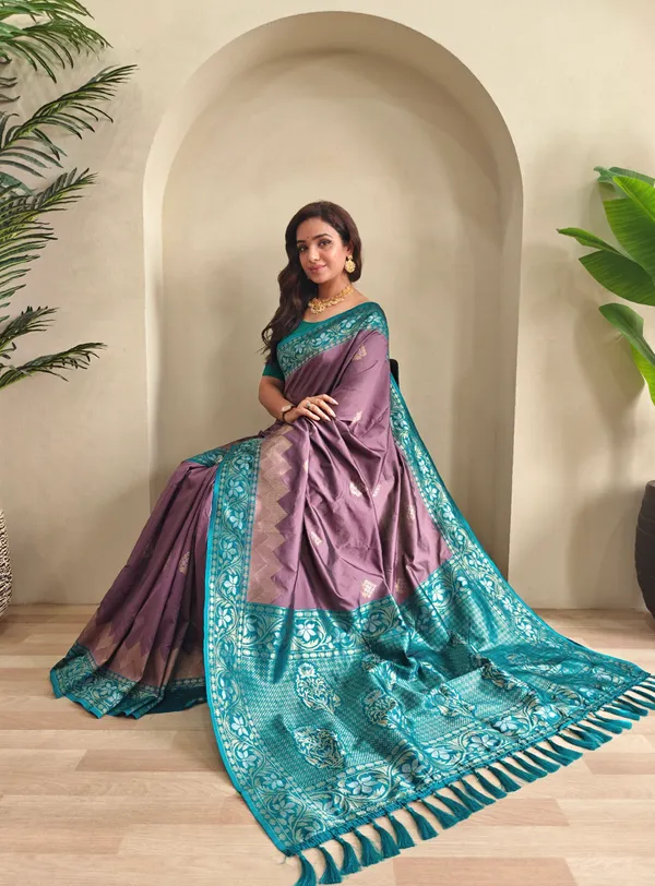 Purple_Art_Silk_Saree_For_Women