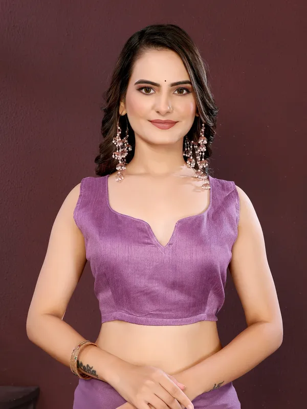 Purple_Poly_Georgette_Saree_For_Women