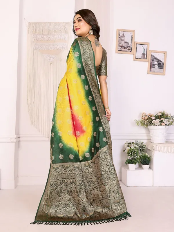 Multicolor_Satin_Saree_For_Women