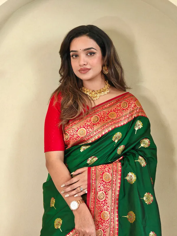 Green_Art_Silk_Saree_For_Women