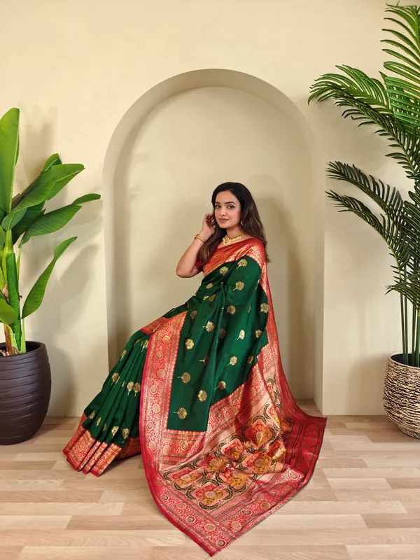Green_Art_Silk_Saree_For_Women
