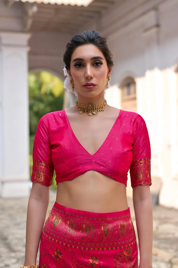 Pink_Art_Silk_Saree_For_Women