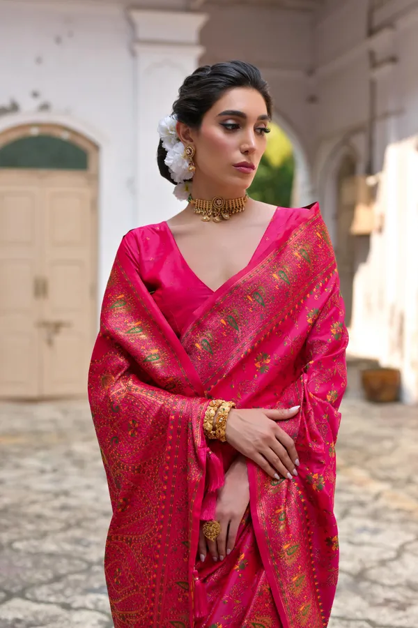 Pink_Art_Silk_Saree_For_Women