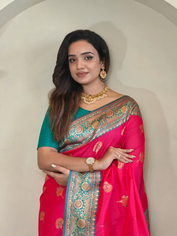 Pink_Art_Silk_Saree_For_Women