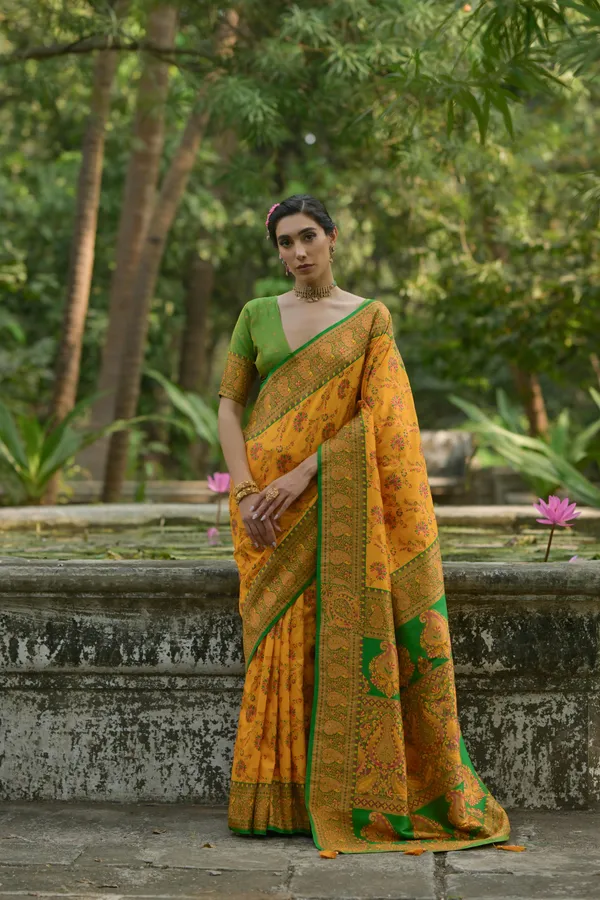 Yellow_Art_Silk_Saree_For_Women