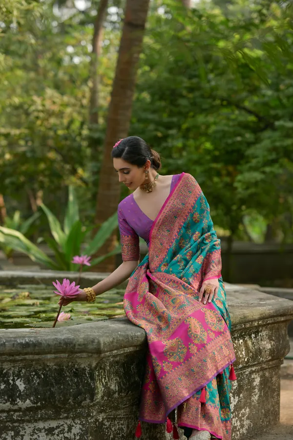 Multicolor_Art_Silk_Saree_For_Women