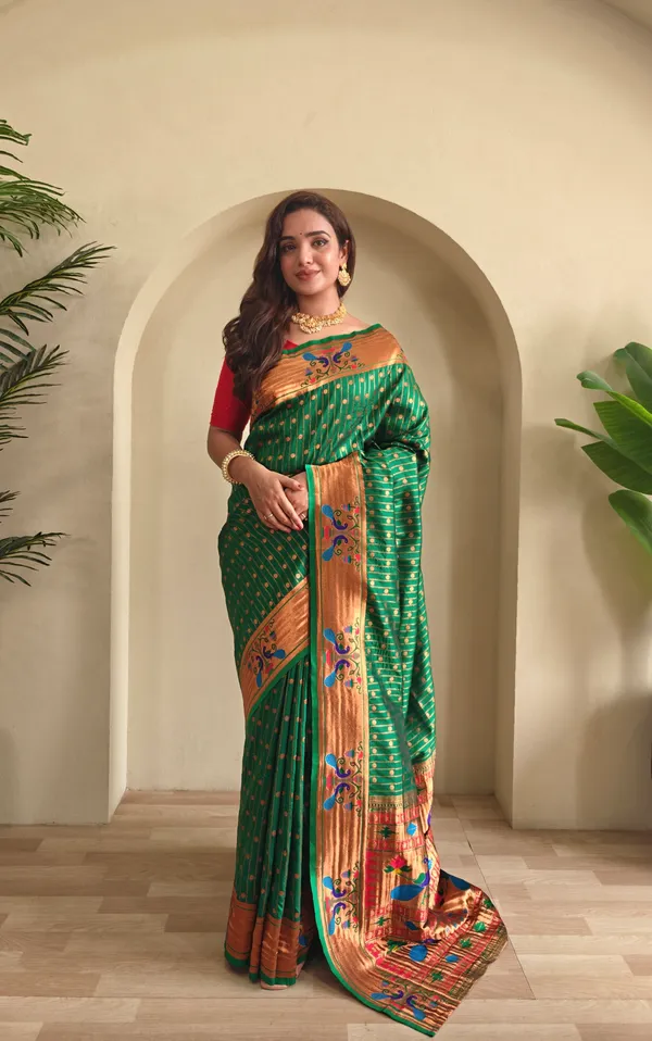 Green_Art_Silk_Saree_For_Women